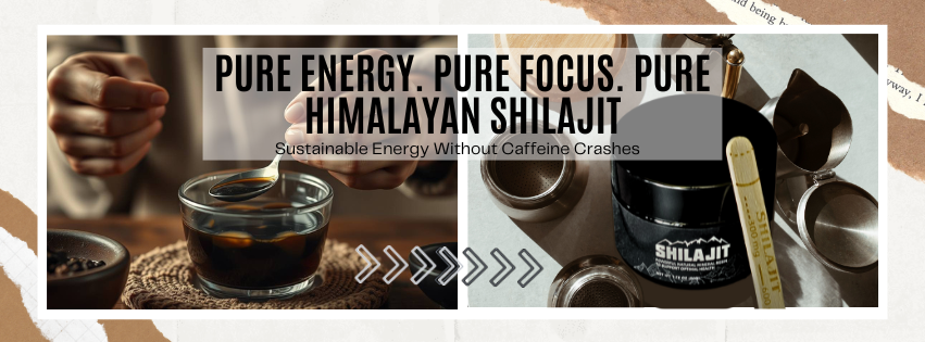 ⚡Shilajit for Fatigue: Regain Your Energy Naturally